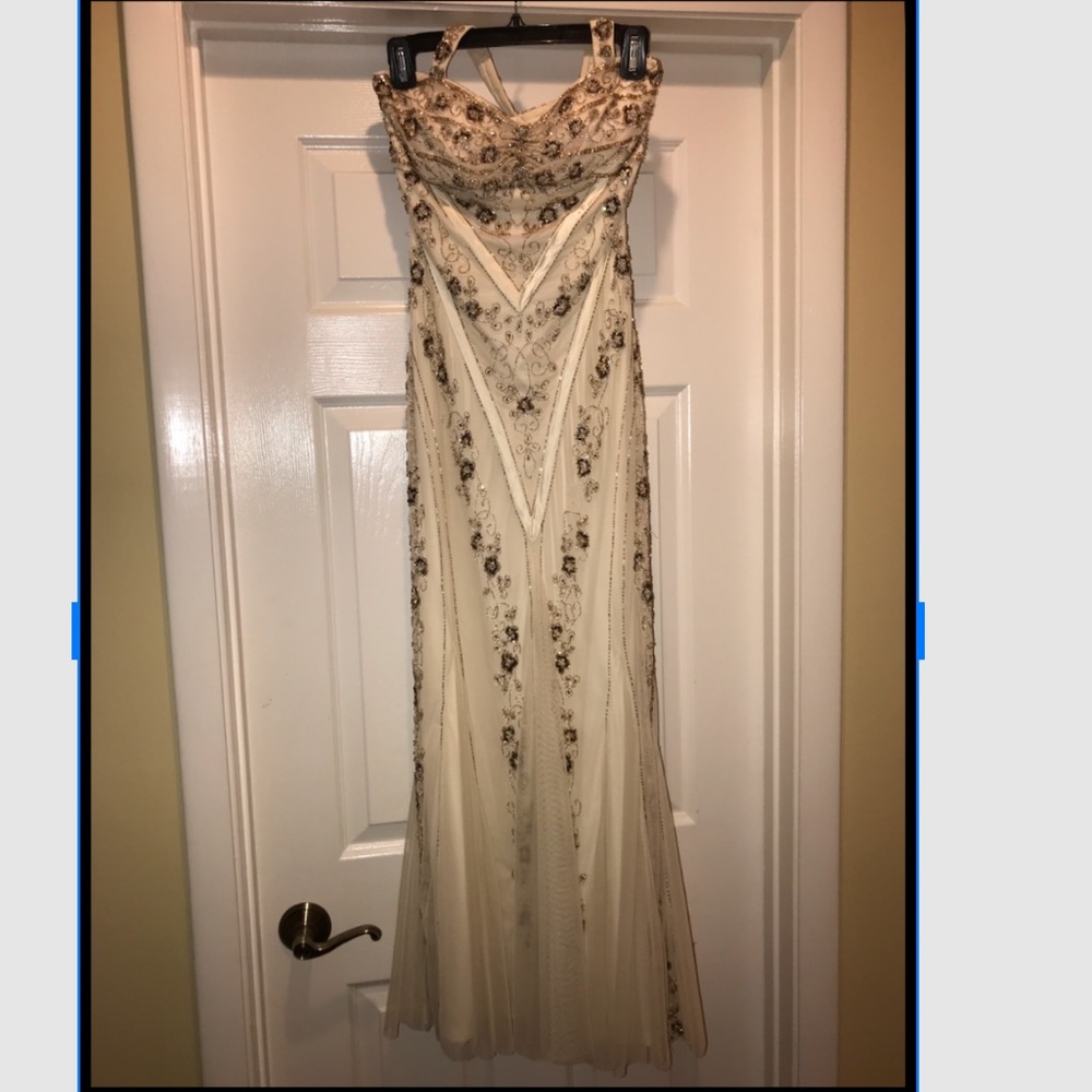 Bedazzled prom dress